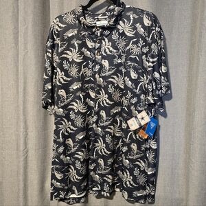 Columbia Dallas Cowboys Men's Navy Shirt